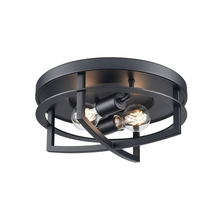 DVI Lighting DVP29974BK - Five Points Outdoor 2 Light Flush Mount