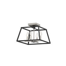 DVI Lighting DVP30011SN/GR - Laurentian 4 Light Semi-Flush Mount