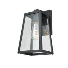 DVI Lighting DVP30770BK-CL - Moraine Outdoor Sconce