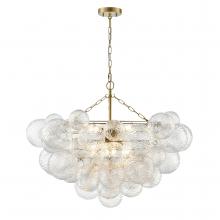 DVI Lighting DVP32829PSB-WVC - COMET 6 LT PENDANT