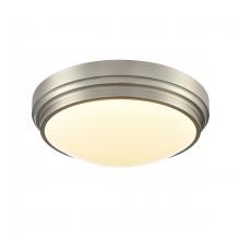 DVI Lighting DVP33038SN-5CCT - ALGOMA 13" LED FLUSH MOUNT