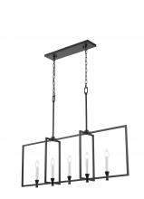DVI Lighting DVP37102EB - Carisbrooke 42" Linear, Black