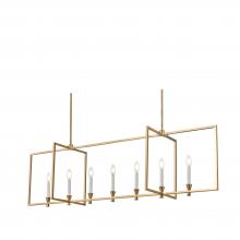 DVI Lighting DVP37104BR - Carisbrooke 56" Linear, Brass