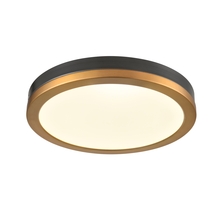 DVI Lighting DVP39342BR+GR - Temagami 12 Inch Flush Mount