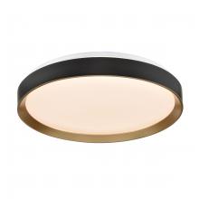 DVI Lighting DVP40248GD+MB-5CCT - HUDSON 18.5" LED FLUSH MOUNT
