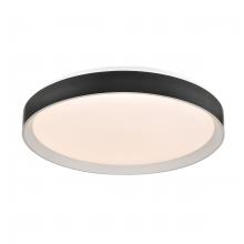 DVI Lighting DVP40248MW+MB-5CCT - HUDSON 18.5" LED FLUSH MOUNT