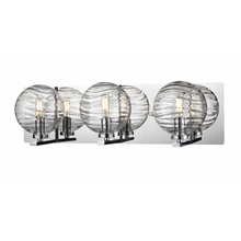 DVI Lighting DVP40443CH-RPG - TROPEA 3 LT BATH. VANTIY CHROME