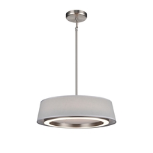 DVI Lighting DVP41008SN-GY-CCT - Celene CCT 18 Inch Pendant