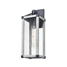 DVI Lighting DVP41272BK+WWG-CL - Nipigon Outdoor 16.5 Inch Sconce