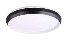 DVI Lighting DVP42138MW+MB - Labrador 14" LED Flush Mount