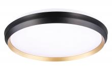 DVI Lighting DVP42148GD+MB - Labrador 18.5" LED Flush Mount