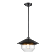 DVI Lighting DVP42310MF+GR-CL - Chevalier 12 Inch Pendant