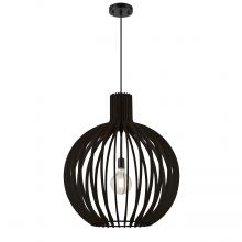 DVI Lighting DVP42610BK-BW - Nahanni Park Large Pendant