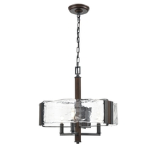 DVI Lighting DVP42923GR+IW-ARW - Georgian Bay 3 Light Chandelier