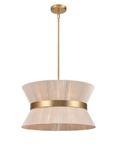 DVI Lighting DVP43605BR-OAT - Ellesmere 6 Light Pendant