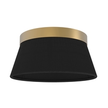 DVI Lighting DVP43642BR-BK - Ellesmere 3 Light Flush Mount