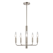 DVI Lighting DVP44025MF+PL - Olivia 5 Light Chandelier