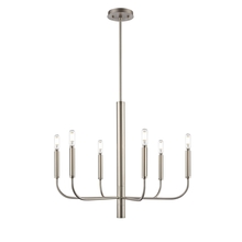 DVI Lighting DVP44026MF+PL - Olivia 6 Light Chandelier