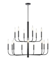 DVI Lighting DVP44045MF+GR - Olivia 2 Tier Chandelier