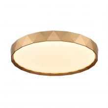DVI Lighting DVP44148GD-5CCT - DAWSON 19" LED FLUSH MOUNT