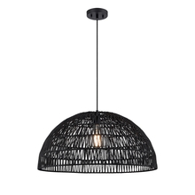 DVI Lighting DVP44218BK-BY - Lac Du Bonnet 25.75 Inch Pendant