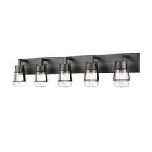 DVI Lighting DVP44455GR-CL - Lake Of The Woods 5 Light Vanity