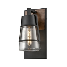 DVI Lighting DVP44473BK+IW-CL - Lake of the Woods Outdoor 13 Inch Sconce