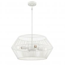 DVI Lighting DVP44505MW - LADYSMITH 22" PENDANT