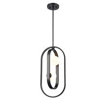 DVI Lighting DVP45019EB-OP - Atwood 2 Light Pendant