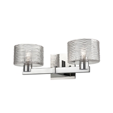 DVI Lighting DVP4522CH-RPG - Percussion 2 Light Vanity