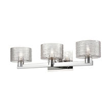 DVI Lighting DVP4543CH-RPG - Percussion 3 Light Vanity