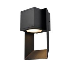 DVI Lighting DVP45671BK - Gaspe Outdoor 12 Inch Sconce