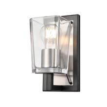 DVI Lighting DVP46901SN+GR-CL - Riverdale Sconce