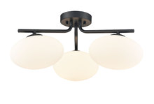 DVI Lighting DVP49012EB-OP - Valour Road Semi Flush Mount