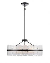 DVI Lighting DVP5208EB-MS - Luna Large Pendant