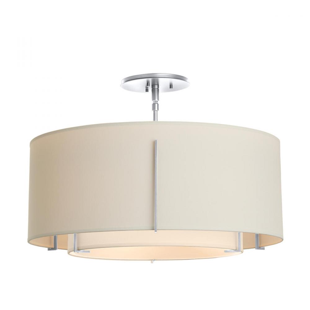 Exos Double Shade Semi-Flush