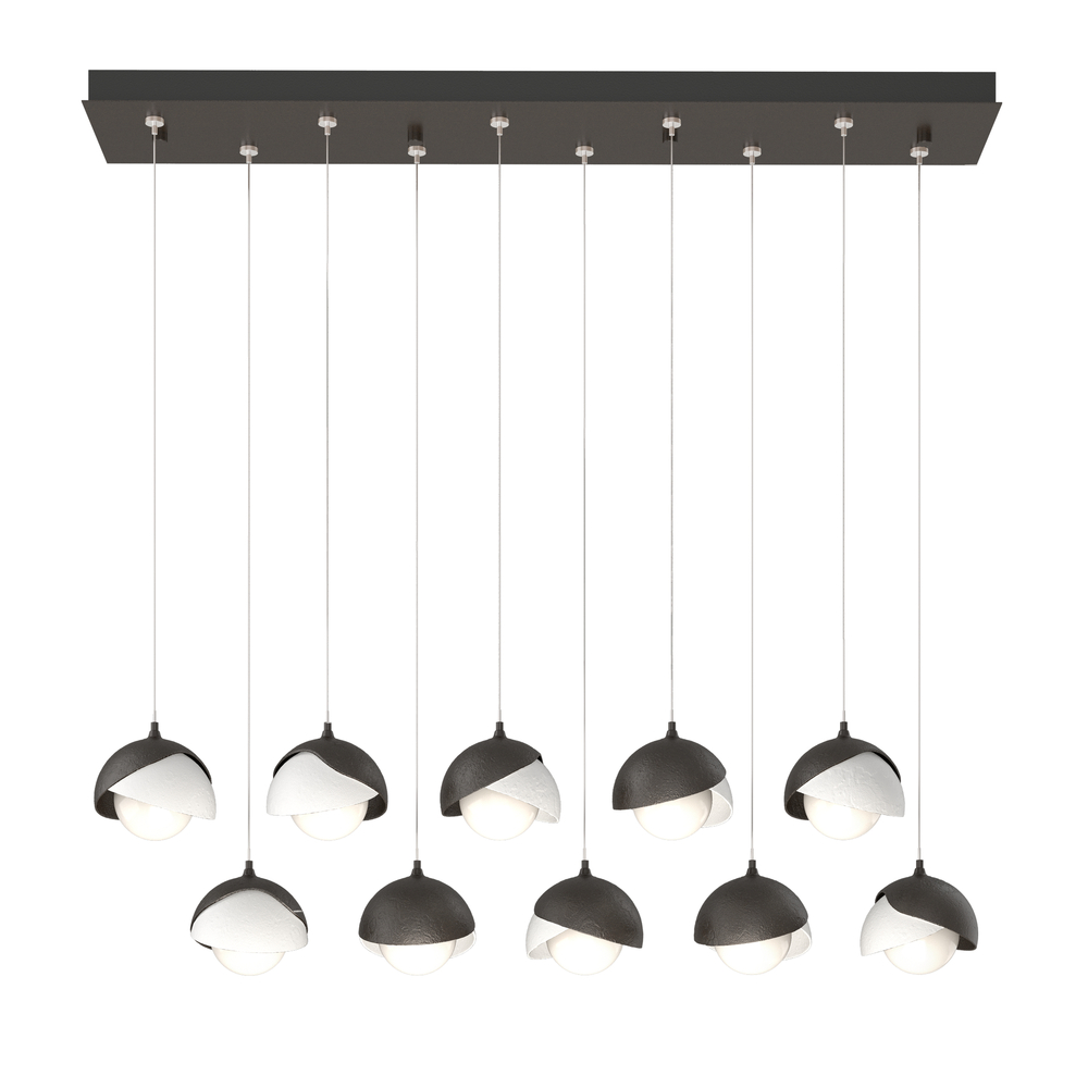 Brooklyn 10-Light Double Shade Pendant