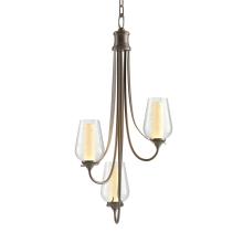 Hubbardton Forge - Canada 103033-SKT-05-ZS0354 - Flora 3 Arm Chandelier