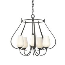 Hubbardton Forge - Canada 103045-SKT-20-GG0303 - Flora 5 Arm Chandelier