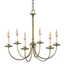 Hubbardton Forge - Canada 107060-SKT-86 - Simple Lines 6 Arm Chandelier