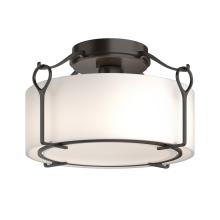 Hubbardton Forge - Canada 121142-SKT-14-GG0218 - Bow Medium Semi-Flush