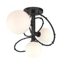 Hubbardton Forge - Canada 121360-SKT-10-GG0712 - Olympus 3-Light Semi-Flush