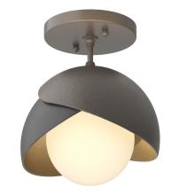 Hubbardton Forge - Canada 121377-SKT-07-10-GG0711 - Brooklyn 1-Light Double Shade Semi-Flush