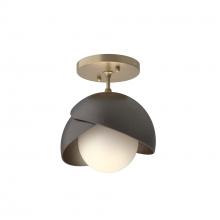 Hubbardton Forge - Canada 121377-SKT-84-14-GG0711 - Brooklyn 1-Light Double Shade Semi-Flush