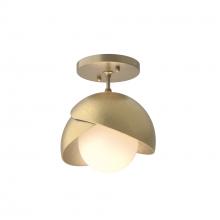 Hubbardton Forge - Canada 121377-SKT-84-86-GG0711 - Brooklyn 1-Light Double Shade Semi-Flush