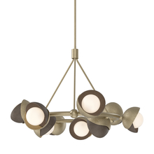 Hubbardton Forge - Canada 131068-SKT-MULT-84-05-GG0711 - Brooklyn 9-Light Double Shade Ring Pendant