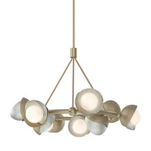 Hubbardton Forge - Canada 131068-SKT-MULT-84-85-GG0711 - Brooklyn 9-Light Double Shade Ring Pendant