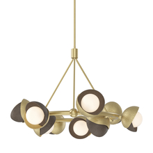 Hubbardton Forge - Canada 131068-SKT-MULT-86-05-GG0711 - Brooklyn 9-Light Double Shade Ring Pendant