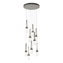 Hubbardton Forge - Canada 131100-SKT-STND-05-YJ0434 - Link 9-Light Blown Glass Pendant