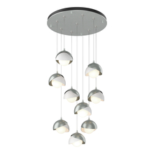 Hubbardton Forge - Canada 131105-SKT-STND-82-02-GG0711 - Brooklyn 9-Light Double Shade Pendant